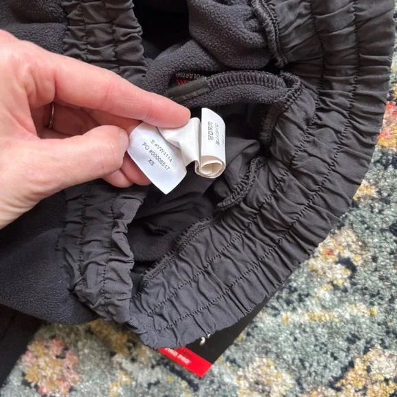 NWT Vuori Aspen Polartec Fleece Joggers #VW4114 Black Sz XS - Picture 10 of 12